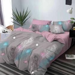 Pucioasa Ágyneműhuzat-garnitúra, Pink Feather, 6 részes, finom pamut (flanel) (SEPCL-58252)