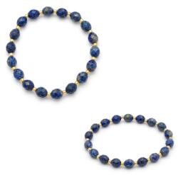  Bratara Lapis Lazuli Butoias Fatetat 7-8x6-7 mm Diametru 62 mm 1 Buc