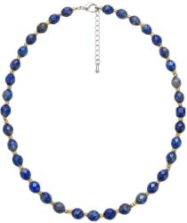  Colier Lapis Lazuli Butoias Fatetat 7-8x6-7 mm cu Argint 925 sau Inox 316L 1 Buc