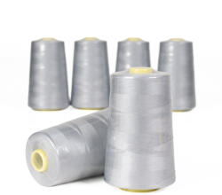 Takoy Overlock / coverlock poliészter cérna NTF 5000, szürke színben