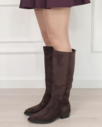 MARQUIIZ Cizme dama lungi maro 6502-1 110 (6502-1BROWN-38)