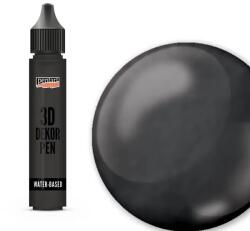 Pentart 3D dekortoll, 30 ml - fekete