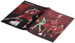 Nebulo Iskolai tűzött füzet A4 kockás LIVERPOOL