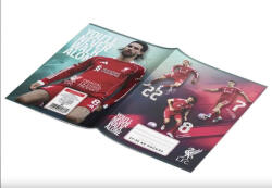 Nebulo Iskolai tűzött füzet A5 kockás LIVERPOOL