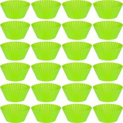 Kamaju Szilikon Muffin Formák Muffin Zöld 24 Db (AK ZESTAW KAMAJU 004)