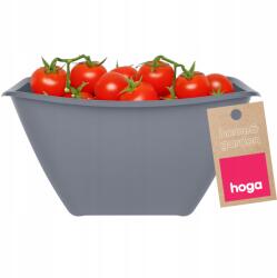 Hoga Tál Salátás Tál Konyhai Műanyag Élelmiszerhez 1, 9L 20cm Szürke (HG1042)
