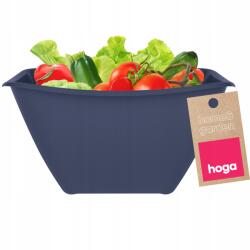 Hoga Tál Konyhai Salátástál Műanyag Élelmiszer 3, 6L 26cm Sötétkék (HG1043)