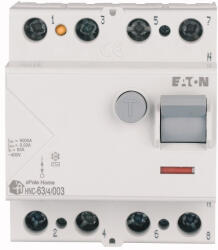 Eaton Intrerupator diferential 63A 4P 30mA 6kA tip AC (EL0060623)