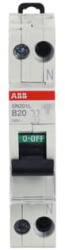 ABB Intrerupator automat 20A 1P N curba B 4 5kA (EL0068368)