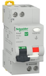Schneider Intrerupator automat diferential 10A 1P N 30mA curba C 4500A (EL0067885)