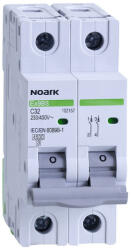 Noark Intreruptor automat bipolar 6A curba C 4 5kA (EL0038944)