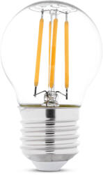 Novelite Bec LED filament sferic G45 2W E27 2700K clar (EL0084212)