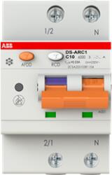 ABB Intrerupator automat diferential AFDD 10A 1P N curba C 6kA (EL0083063)