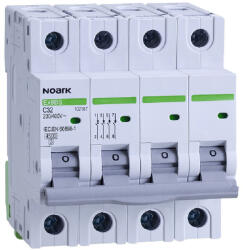 Noark Miniintreruptor automat 4P 10A curba B 4 5kA (EL0074085)