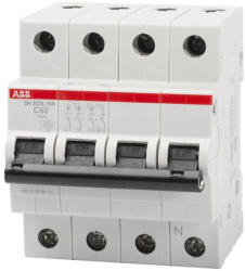 ABB Intrerupator automat 50A 3PN curba C 45kA (EL0027809)