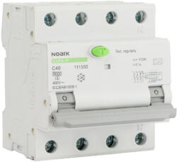 Noark Intrerupator automat diferential trifazat 3P N C40 30mA 6kA (EL0074302)