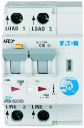 Eaton intrerupator diferential afdd 16a 2p c 10ka 30ma tip ac (EL0067408)