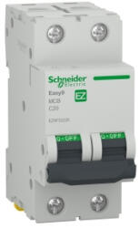 Schneider Intrerupator automat 2P 20A curba C 4500A Easy9 (EL0068019)