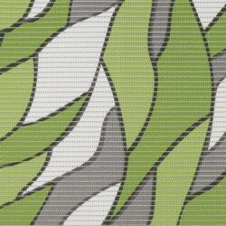 Dariana Covoras Antiderapant pentru Baie si Piscina Green Waves V24041B, 65 80 cm, Absorbant, tip Burete, PVC, Verde Alb Covor