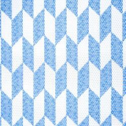 Dariana Covoras Antiderapant pentru Baie si Piscina Blue Braid V24007D, 65 80 cm, Absorbant, tip Burete, PVC, Albastru Alb Covor