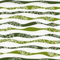 Dariana Covoras Antiderapant pentru Baie si Piscina Botanical Waves V24028D, 65 80 cm, Absorbant, tip Burete, PVC, Verde Alb Covor