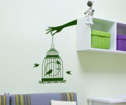 4 Decor Sticker Pasari si colivii - beestick-deco - 128,00 RON
