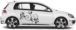 4 Decor Sticker auto - Familie de fluturi