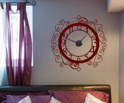 4 Decor Sticker Ceas cu Brizbrizuri