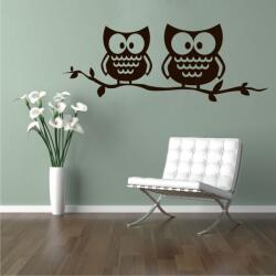 4 Decor Sticker Bufnite pe creanga - beestick-deco - 40,00 RON
