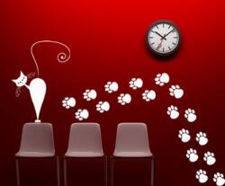 4 Decor Sticker Urme de Pisica - beestick-deco - 75,00 RON