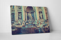 4 Decor Tablou canvas : Fontana di Trevi - beestick-deco - 174,00 RON