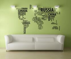 4 Decor Sticker Harta lumii speciala - beestick-deco - 160,00 RON