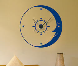 4 Decor Sticker ceas de perete Noapte Buna