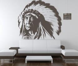 4 Decor Sticker Silueta de Indian - beestick-deco - 155,00 RON