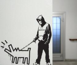 4 Decor Sticker Banksy Dog - beestick-deco - 124,00 RON