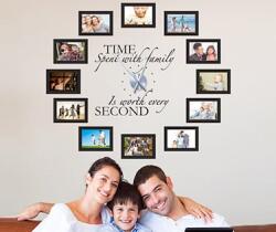 4 Decor Sticker de Perete Quality Time + Mecanism