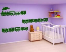 4 Decor Sticker Trenulet educativ - beestick-deco - 143,00 RON