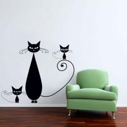 4 Decor Sticker Familie de pisicute - beestick-deco - 134,99 RON