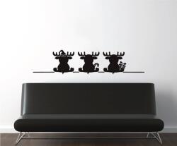 4 Decor Sticker Reni amuzanti - beestick-deco - 58,99 RON