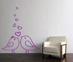 4 Decor Sticker Dragoste pe limba pasareasca - beestick-deco - 118,00 RON