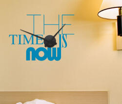 4 Decor Sticker Ceas Time is NOW