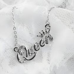 HARAHU Colier Queen - Argintiu KP6382