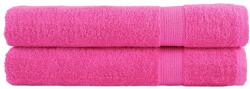 vidaXL Prosoape de sauna premium SOLUND 2 buc. roz 80x200 cm 600 gsm GartenMobel Dekor (137530) Prosop