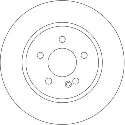 TRW Disc frana TRW DF6285 (DF6285) - fixbox