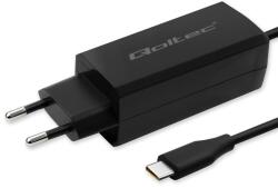 Qoltec 52419 GaN Зарядно устройство 65W USB-C (52419)