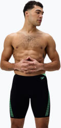 Speedo Jamere de înot pentru bărbați Speedo Hyper Boom Splice negru/verde alfalfa