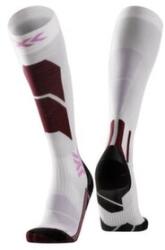 X-Bionic X-SOCKS® SKI PERFORM OTC Women Șosete pentru genunchi X White/Lavender 41-42 EU