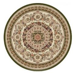 Delta Carpet Covor Rotund, 150 x 150 cm, Verde, Lotos 539/130 (LOTUS-539-130-O-1515) Covor