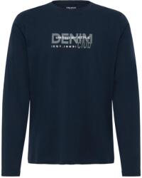 BLEND BHKASMIR L/S LOGO TEE Albastru închis, Gri L (20721459-900009007)