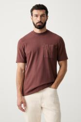 Barbour t-shirt férfi pamuttal Ivergill - barna L